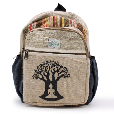 Mochila Pequeña De Cáñamo - Bohdi Tree Design